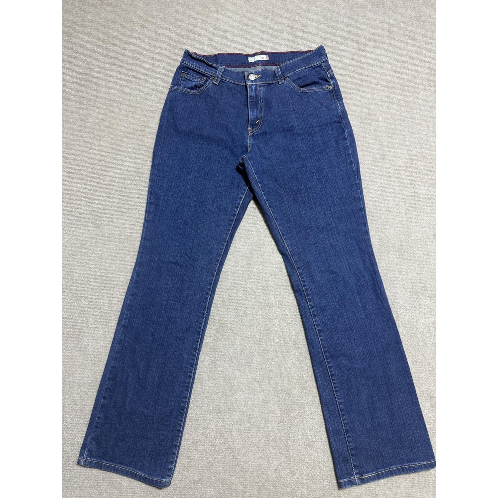 Levis 530 Jeans Womens Medium Blue Relaxed Boot Cut Denim Made Mexico Classic
